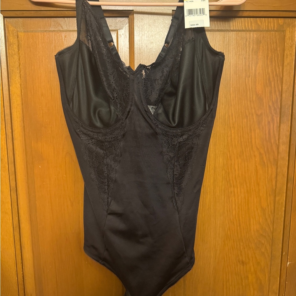 Maidenform Black Lace Shapewear Bodysuit
